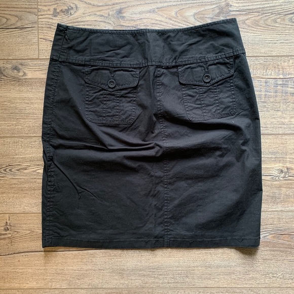 Ann Taylor Skirt Black 8 - Picture 2 of 5